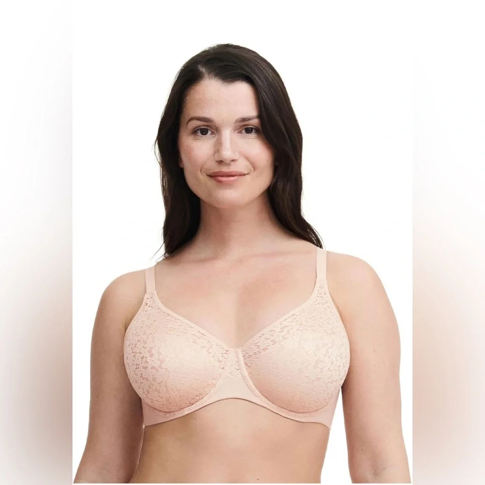 Chantelle Lace Norah Molded Underwire Bra Lingerie size 34D